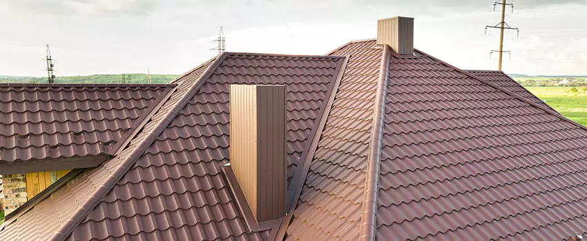 Residential Chimney Flashing Restoration in Merrillville, IN