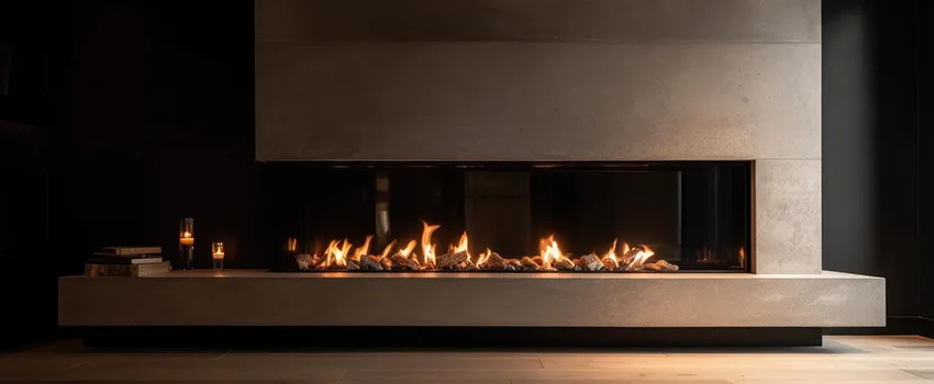 Gas Fireplace Ember Bed Design Services in Merrillville, Indiana