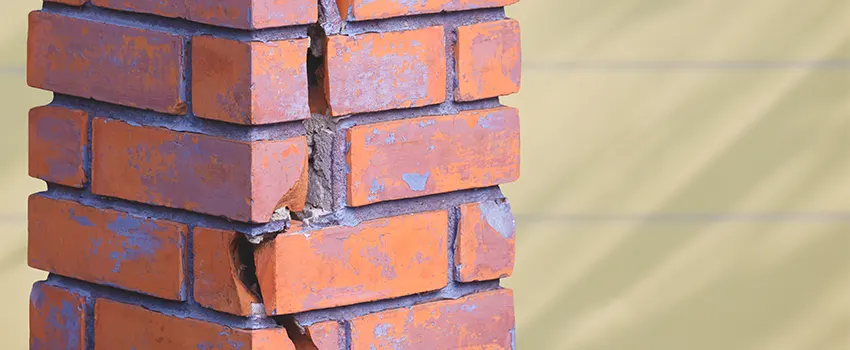 Repairing Cracked Porcelain Tiles for Fireplace in Merrillville, IN